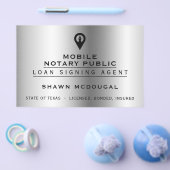 Elegante metallische Imitat Flyer (Einzeln)