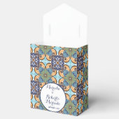 Elegante mexikanische Floral Talavera Wedding Geschenkschachtel (Geöffnet)