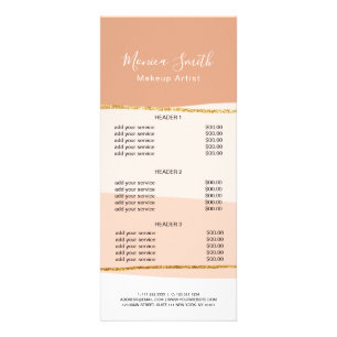 Elegante Mindestpreise für abstrakten Glitzer Werbekarte