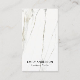 ELEGANTE MINIMAL CHIC MARBLE TEXTURE BERUFLICH VISITENKARTE