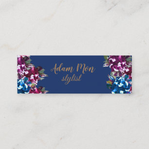 Elegante, minimale Mini-Visitenkarte Mini Visitenkarte