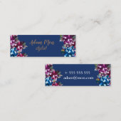 Elegante, minimale Mini-Visitenkarte Mini Visitenkarte (Vorne/Hinten)