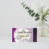 Elegante Minimale Visitenkarte (Stehend Vorderseite)