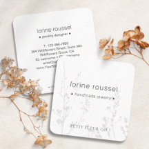Elegante minimale Wildblumen Florenz