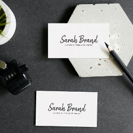 Elegante Minimalistisch Moderne Beruflich Visitenkarte