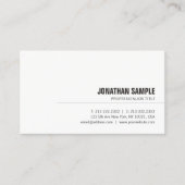 Elegante Minimalistisch Moderne Berufliche Niedlic Visitenkarte (Vorderseite)