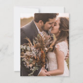 Elegante Minimalistische Aquamarin Blue Downsize H Einladung (Rückseite)