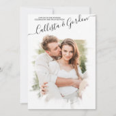 Elegante Minimalistische Bilderkollektion Einladung (Vorderseite)