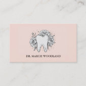 Elegante Minimalistische Blumenzitterkarte Terminkarte (Vorderseite)