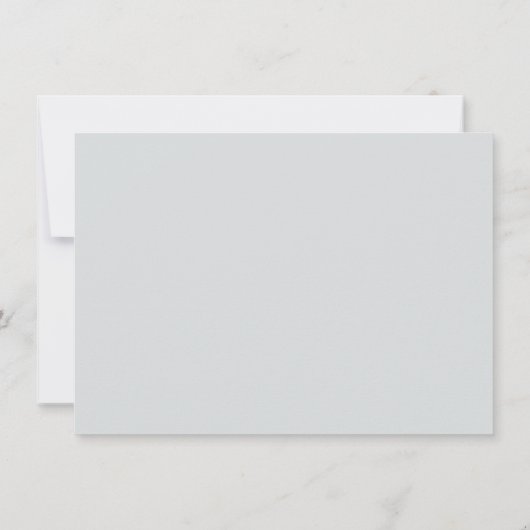 Elegante Minimalistische Details zur Hochzeit Einladung (Rückseite)