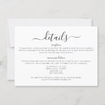 Elegante Minimalistische Details zur Hochzeit