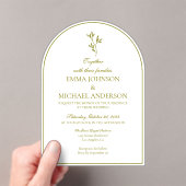 Elegante Minimalistische Einladung zur Hochzeit (Insitu (Handheld))