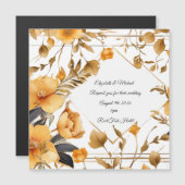 Elegante Minimalistische Einladung zur Hochzeit (Vorne/Hinten)