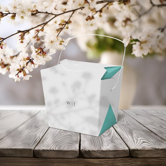 Elegante minimalistische Gastgeschenk Hochzeit Geschenkschachtel