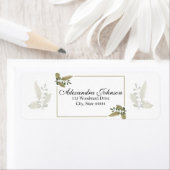 Elegante minimalistische Grüne Hochzeit (Insitu)