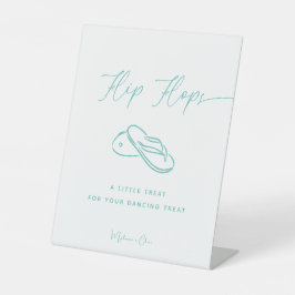 Elegante Minimalistische Hochzeit Drehend Flop Dan Sockelschild