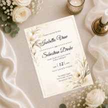 Elegante Minimalistische Hochzeit