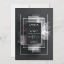 Elegante Minimalistische Hochzeit