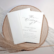 Elegante, Minimalistische Hochzeit ohne Zeitaufwan