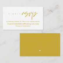 Elegante, Minimalistische, hochzeitliche Online-UA