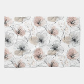 Elegante Minimalistische Linie Kunst, Dichtung und Geschirrtuch (Horizontal)