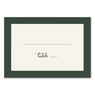 Elegante Minimalistische Linien in Off-Weiß Tischnummer