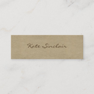 Elegante Minimalistische Moderne stilvolle Mini Mi Visitenkarte