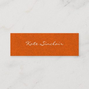 Elegante Minimalistische Moderne stilvolle Mini Mi Visitenkarte