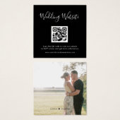 Elegante Minimalistische moderne Website-Karte für (Vorne & Hinten)