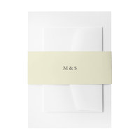 Elegante Minimalistische neutrale Initialen