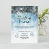 Elegante Minimalistische Party Einladung (Stehend Vorderseite)