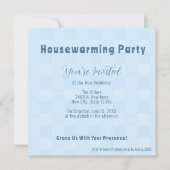 Elegante Minimalistische Party Einladung (Vorderseite)