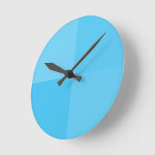 Elegante Minimalistische Plätze Runde Wanduhr (Winkel)