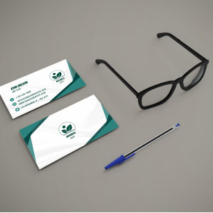 Elegante minimalistische professionelle Visitenkar Visitenkarte