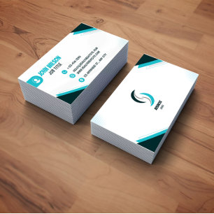 Elegante minimalistische professionelle Visitenkar Visitenkarte