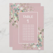 Elegante Minimalistische Rosa Hochzeitsstimmung in (Vorne/Hinten)