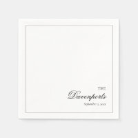 Elegante Minimalistische Schwarz & Weiß Kunst, Dic
