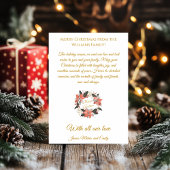 Elegante Minimalistische Snowflake Weihnachtskarte Einladung