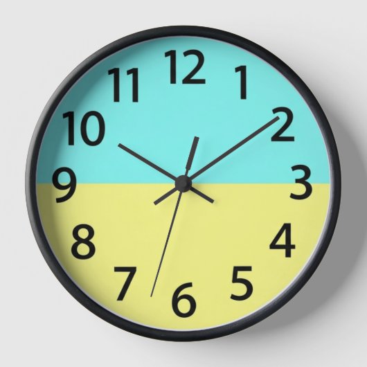 Elegante Minimalistische Uhr (Vorderseite)