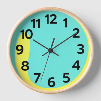 Elegante Minimalistische Uhr