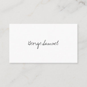 Elegante Minimalistische Unternehmensmarkenidentit Visitenkarte