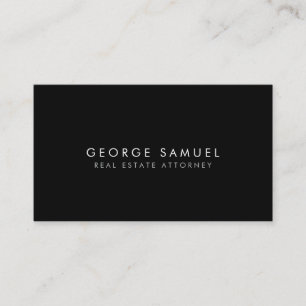 Elegante Minimalistische Unternehmensmarkenidentit Visitenkarte