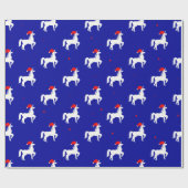 Elegante Minimalistische Weihnachten Geschenkpapier (Flach)