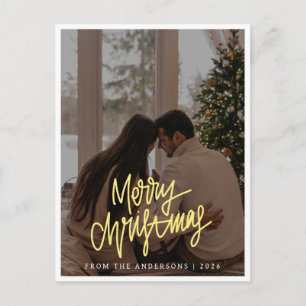 Elegante minimalistische Weihnachten Modernes Fa