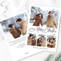 Elegante Minimalistische Weihnachtsgrüße 5 Foto