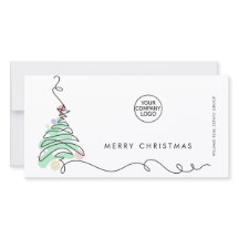 Elegante Minimalistische Weihnachtsgrüße