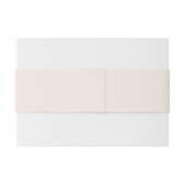 Elegante Mit Monogramm Papierplatte Einladungsbanderole (Rückseitenbeispiel)