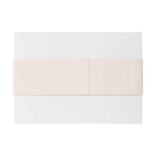 Elegante Mit Monogramm Papierplatte Einladungsbanderole (Rückseitenbeispiel)