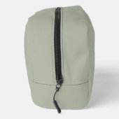 Elegante Mit Monogramm Sage Green Waschbeutel (Rechts)