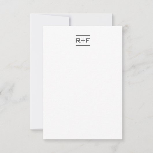 Elegante Mitteilungskarten (Vorderseite)